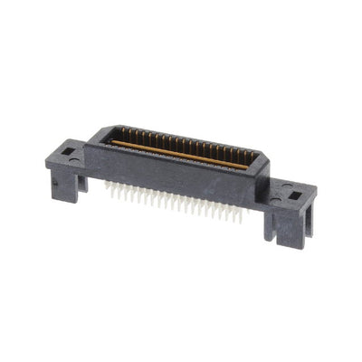 QTE-020-01-F-D-EM2 by Samtec Inc. - CONNECTOR HDR 40POS EDGE MNT GOLD