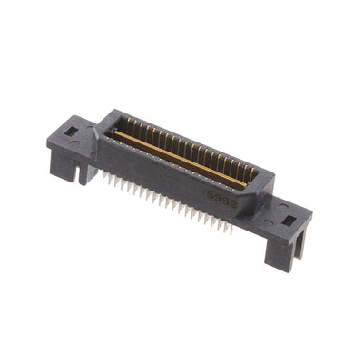 QTE-020-01-L-D-EM2 by Samtec Inc. - CONNECTOR HDR 40POS EDGE MNT GOLD