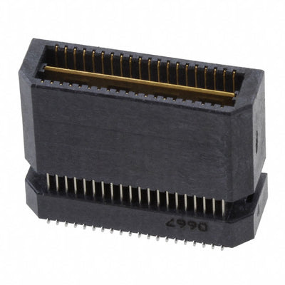QTE-020-04-F-D-A by Samtec Inc. - CONNECTOR HDR 40POS SMD GOLD