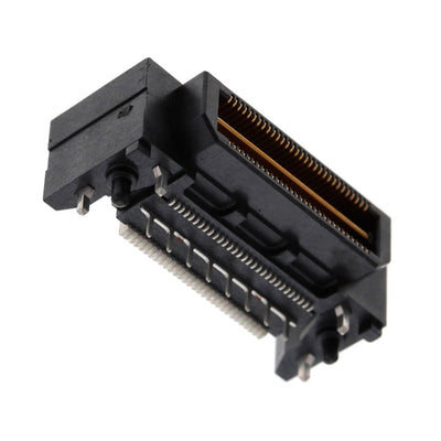 QTH-030-01-L-D-RA-K by Samtec Inc. - CONNECTOR DIFF ARRAY PLUG 60P R/A SMD
