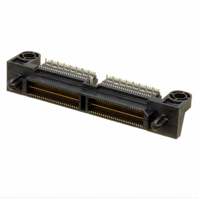 QTS-050-01-L-D-RA-WT by Samtec Inc. - CONNECTOR HDR 100POS R/A SMD GOLD