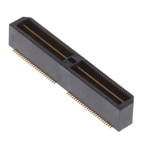 QTS-050-02-H-D-A-K by Samtec Inc. - CONNECTOR HDR 100POS SMD GOLD