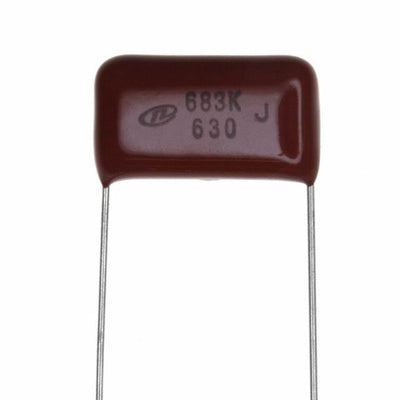 QXK2J683KTP by Nichicon - FILM CAPAC 0.068UF 10% 630VDC RAD