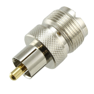 R0822 by Winchester Interconnect - ADAPT UHF JACK TO RCA PLUG SILV