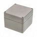 R100-100-000 by Hammond Manufacturing - BOX ALUM BEIGE 3.937""L X 3.937""W