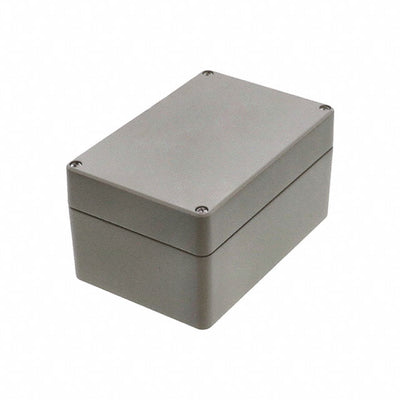 R100-102-000 by Hammond Manufacturing - BOX ALUM BEIGE 5.906""L X 3.937""W