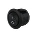 R13112AAAA by Bulgin - SWITCH RND ROCK SP ON-OFF