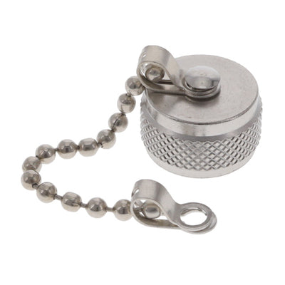 R161853000 by Radiall USA, Inc. - N / MALE DUST CAP WITH CHAIN