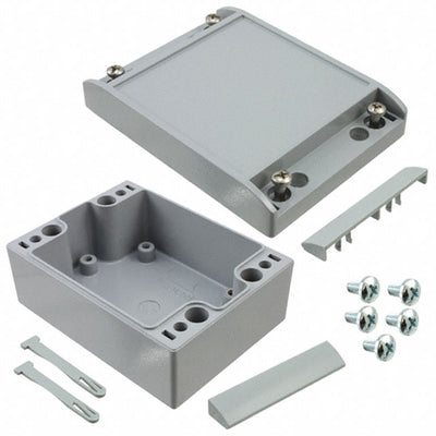 R191-090-000 by Hammond Manufacturing - BOX ALUM GRAY 4.724""L X 3.543""W