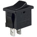R1966EBLKBLKEF by E-Switch - ROCKER SWITCH SPST-NC 15A 125V
