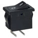 R1966ABLKBLKFR by E-Switch - ROCKER SWITCH SPST 15A 125V