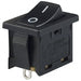 R1966ABLKBLKFS by E-Switch - ROCKER SWITCH SPST 15A 125V