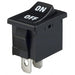 R1966ABLKBLKIF by E-Switch - ROCKER SWITCH SPST 15A 125V