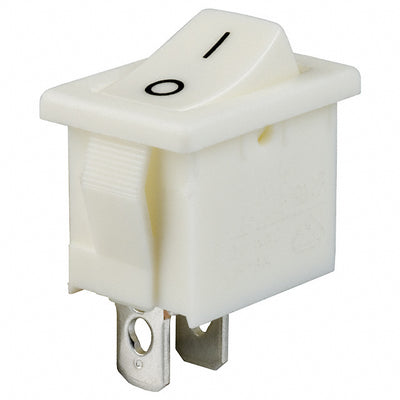 R1966AWHTWHTFF by E-Switch - ROCKER SWITCH SPST 15A 125V