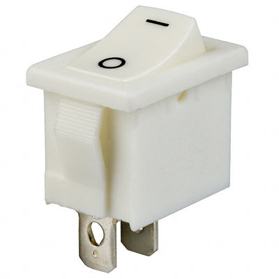 R1966AWHTWHTGF by E-Switch - ROCKER SWITCH SPST 15A 125V