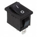 R1966CBLKBLKFF by E-Switch - ROCKER SWITCH SPDT 15A 125V