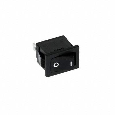 R1966FBLKBLKGF by E-Switch - ROCKER SWITCH SPST-NO 15A 125V