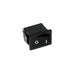 R1966FBLKBLKGF by E-Switch - ROCKER SWITCH SPST-NO 15A 125V