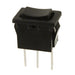 R1966IBLKBLKEP by E-Switch - ROCKER SWITCH SPDT 15A 125V