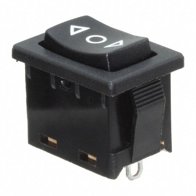 R1966IBLKBLKHS by E-Switch - ROCKER SWITCH SPDT 15A 125V