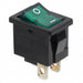 R1973ABLKGILGF3 by E-Switch - ROCKER SWITCH SPST 9A 125V
