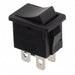 R1973BBLKBLKEF0 by E-Switch - ROCKER SWITCH DPST 9A 125V