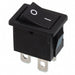 R1973BBLKBLKFF0 by E-Switch - ROCKER SWITCH DPST 9A 125V