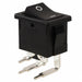 R1973BBLKBLKGR0 by E-Switch - ROCKER SWITCH DPST 9A 125V