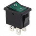 R1973BBLKGILFF1 by E-Switch - ROCKER SWITCH DPST 9A 125V