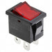 R1973BBLKRILKF1 by E-Switch - ROCKER SWITCH DPST 9A 125V