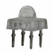 R20WHT-4-0045 by Bivar Inc. - LED COOL WHITE CLEAR T/H