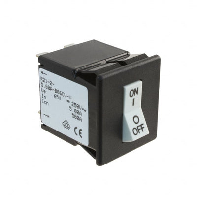 R21-2-2.00A-R06CV-V by Sensata-Airpax - CIRCUIT BREAKER 2A ROCKER