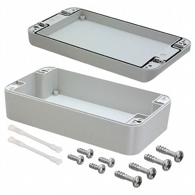 R230-112-000 by Hammond Manufacturing - BOX ABS GRAY 7.874""L X 4.331""W