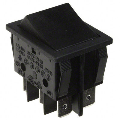 R2301C2NBB by APEM Inc. - ROCKER SWITCH DPDT20A 125V