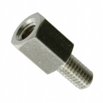 R40-3000802 by Harwin Inc. - HEX STANDOFF M4X0.7 BRASS 8MM