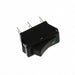 R4BBLKBLKGRNEF3 by E-Switch - ROCKER SWITCH SPST 20A 125V