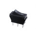R4CBLKBLKFF0 by E-Switch - ROCKER SWITCH SPDT 20A 125V