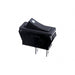 R4FBLKBLKAF0 by E-Switch - ROCKER SWITCH SPST-NO 20A 125V