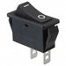 R4FBLKBLKGF0 by E-Switch - ROCKER SWITCH SPST-NO 20A 125V