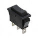 R4GBLKBLKEF0 by E-Switch - ROCKER SWITCH SPDT 15A 125V