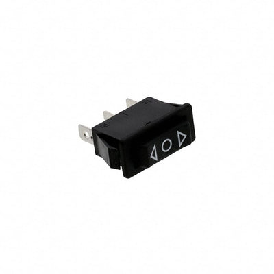 R4GBLKBLKHF0 by E-Switch - ROCKER SWITCH SPDT 15A 125V