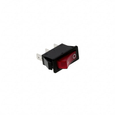 R4JBLKRILFF1 by E-Switch - ROCKER SWITCH SPDT 20A 125V