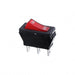 R4JBLKRILIF1 by E-Switch - ROCKER SWITCH SPST 20A 125VAC