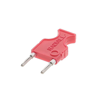 R644543001 by Radiall USA, Inc. - BANANA / BAN2 U-LINK SPL AMD RED