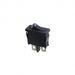 R6ABLKBLKAF by E-Switch - ROCKER SWITCH SPST 10A 125V