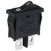 R6ABLKBLKFF by E-Switch - ROCKER SWITCH SPST 10A 125V