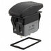 R711FB1-SXXXNBBNNX by E-Switch - ROCKER SWITCH SPST 20A 125V