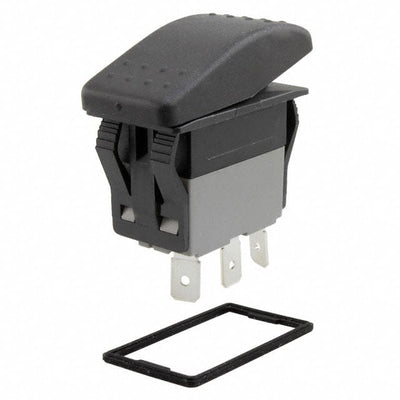 R713FB1-SXXXNB2NNX by E-Switch - ROCKER SWITCH SPDT 20A 125V