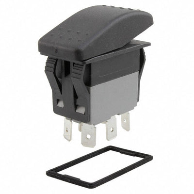 R723FB1-SXXXNB2NNX by E-Switch - ROCKER SWITCH DPDT20A 125V