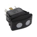 R723FF3-SXXX4B2RRW by E-Switch - ROCKER SWITCH DPDT20A 125V